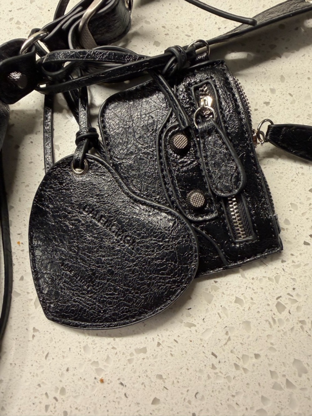 Balenciaga Le Cagole XS Shoulder Bag with Mirror Charm - Picture 6 of 7